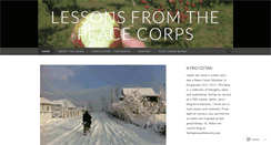 Desktop Screenshot of lessonsfromthepeacecorps.com